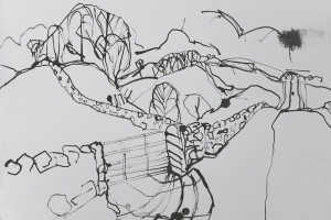 The road to the water factory