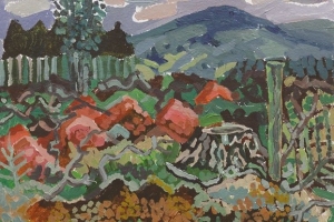 Felled woodland above Ainstable