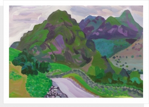 Fleetwith Pike and Haystacks from Buttermere. June 2020