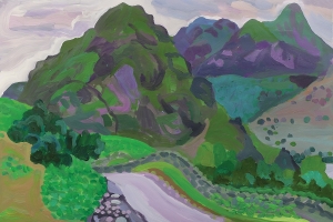 Fleetwith Pike and Haystacks from Buttermere. June 2020