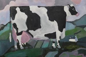 Black and White Cow 2019