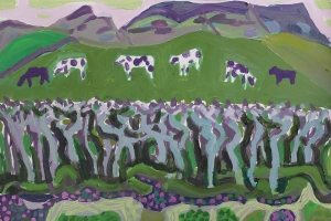 Hedge below Cumrew Pike 2020